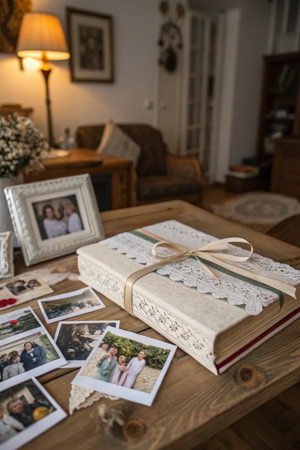 Cherish your favorite memories with a personalized photo album.