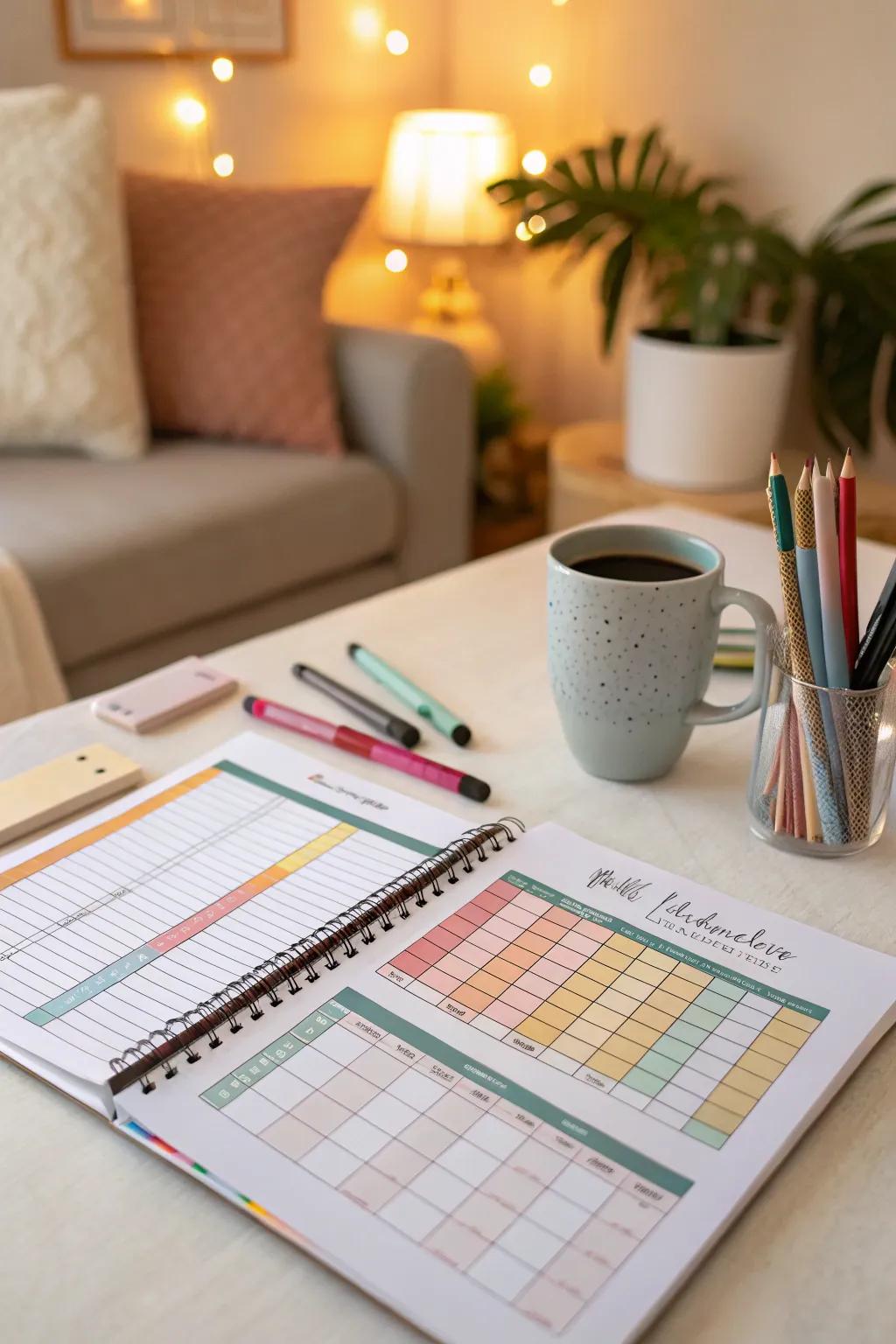Vibrant bill organizers that make bill-paying less of a hassle.