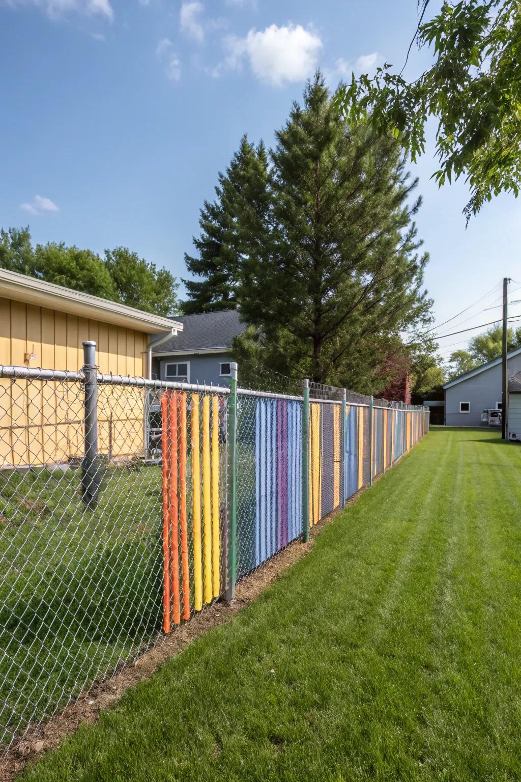 Privacy strips bring together practicality and style.