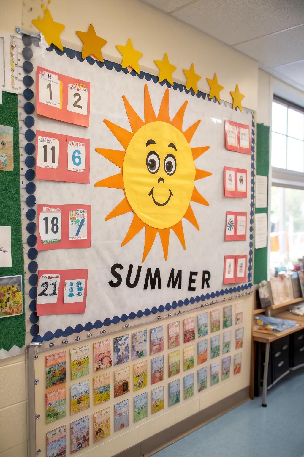 The sunny countdown board that brightens up any room.