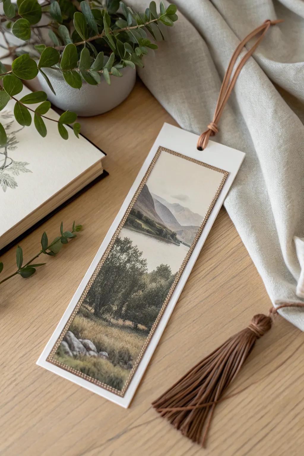 Turn special memories into lovely personalized bookmarks. Appreciate simplicity and sophistication with a hint of nature.