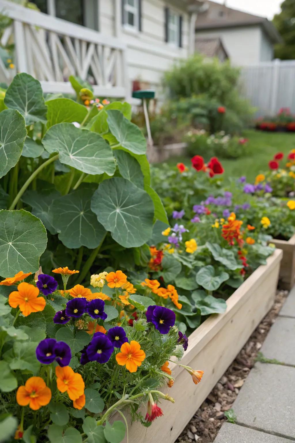 Edible flowers enhance your garden with beauty and flavor.