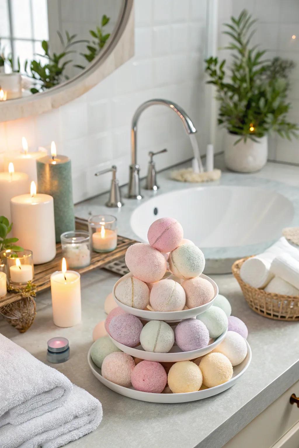 Change any bath into a relaxing escape with these opulent bath bombs.