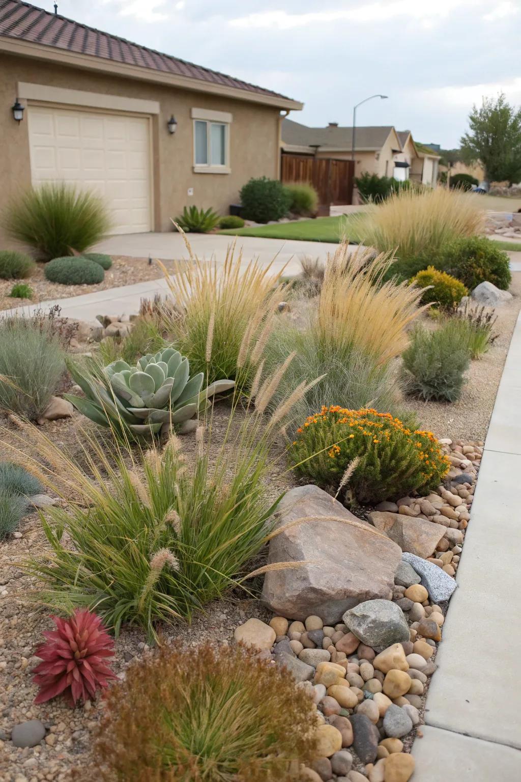 A lively array of dry-climate plants ideal for conserving water in Colorado landscapes.