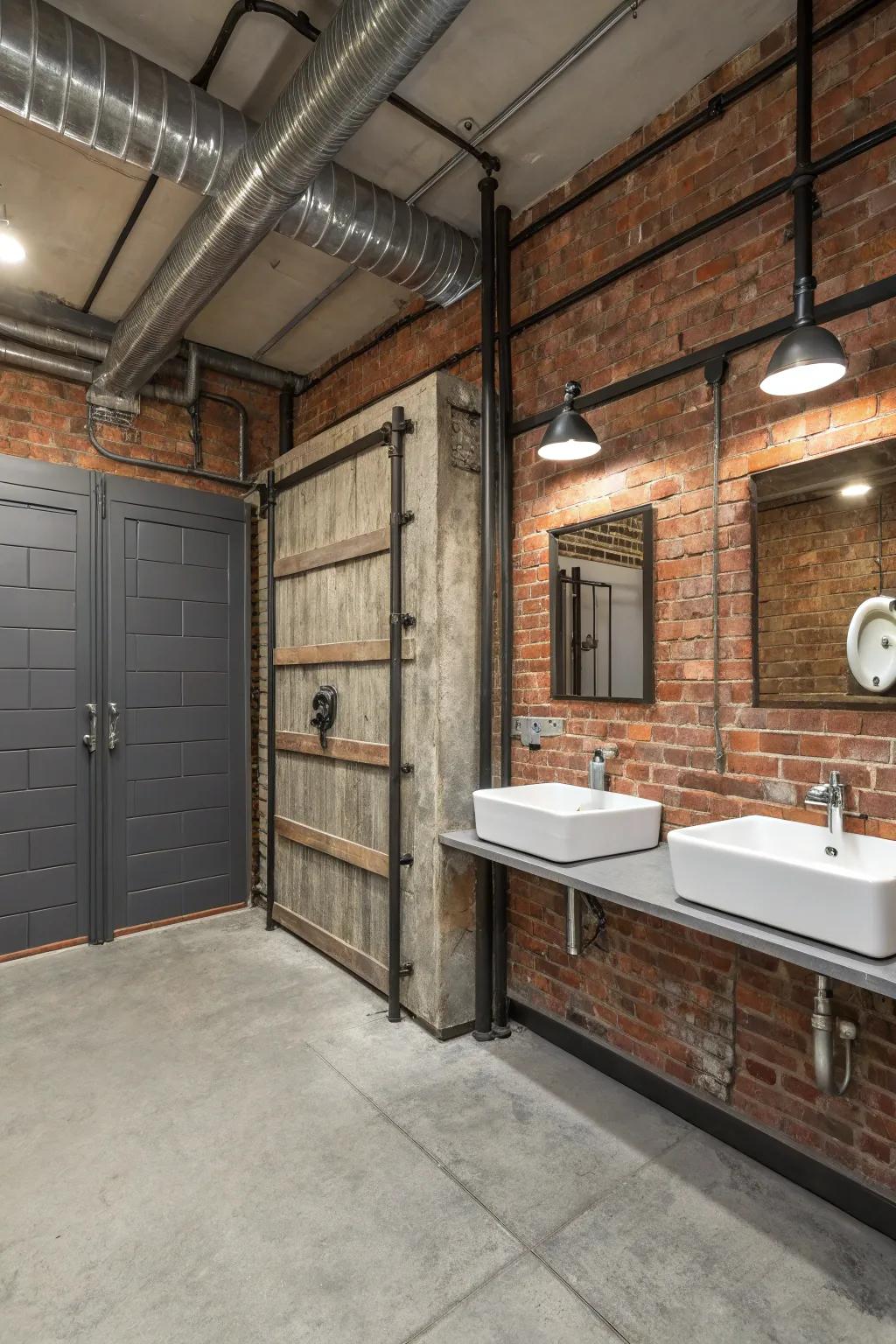 Urban edge combines raw textures with elegant designs for a striking impression.