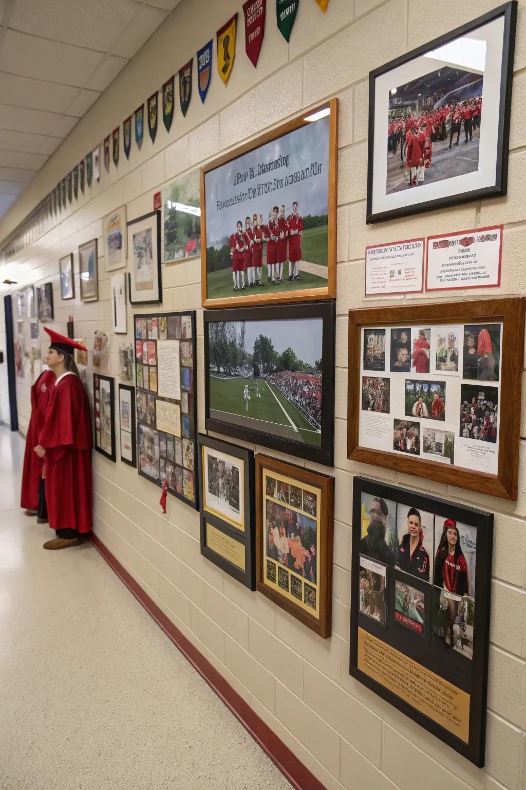 Walking down memory lane: A heartfelt photo collection to celebrate the graduate's journey.