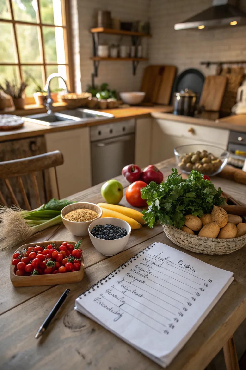 Grouping items on your shopping list simplifies and enhances your shopping trips.