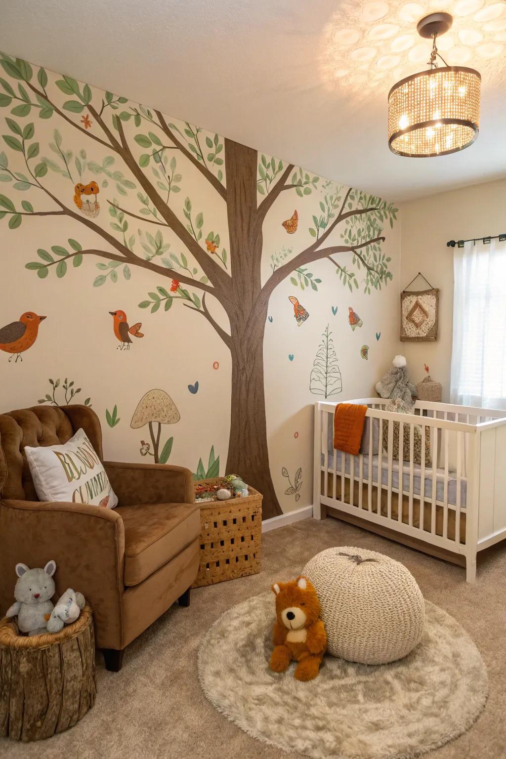 Immerse yourself in a woodland sanctuary where nature nurtures new beginnings.