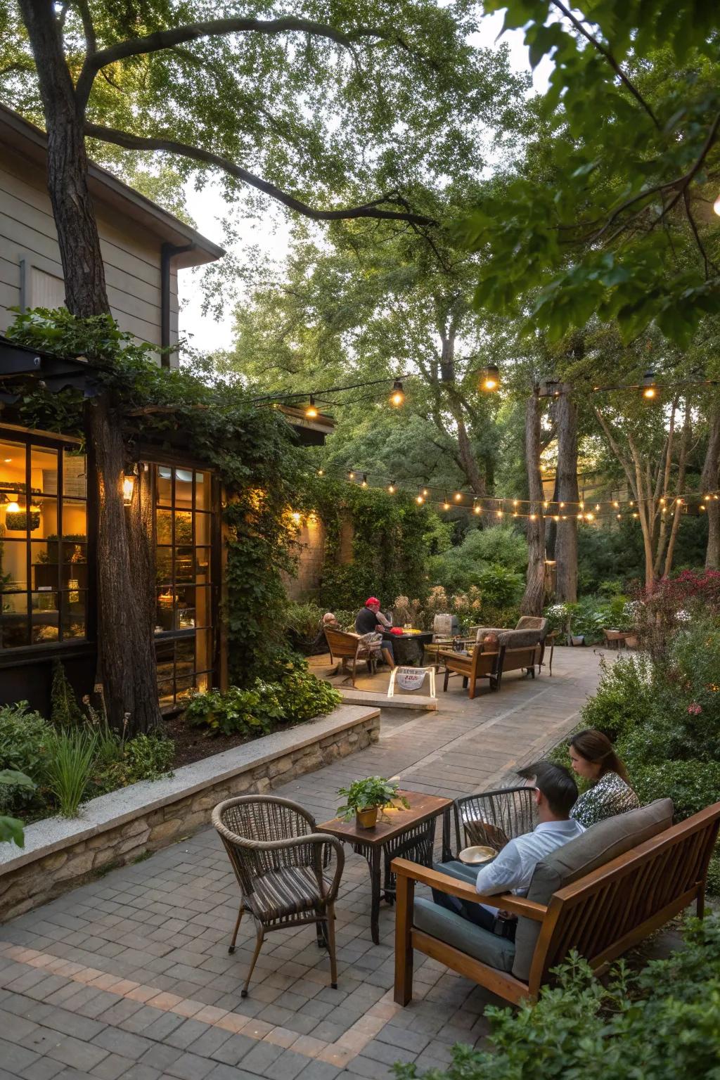 Form a welcoming seating space with a variety of furniture pieces.