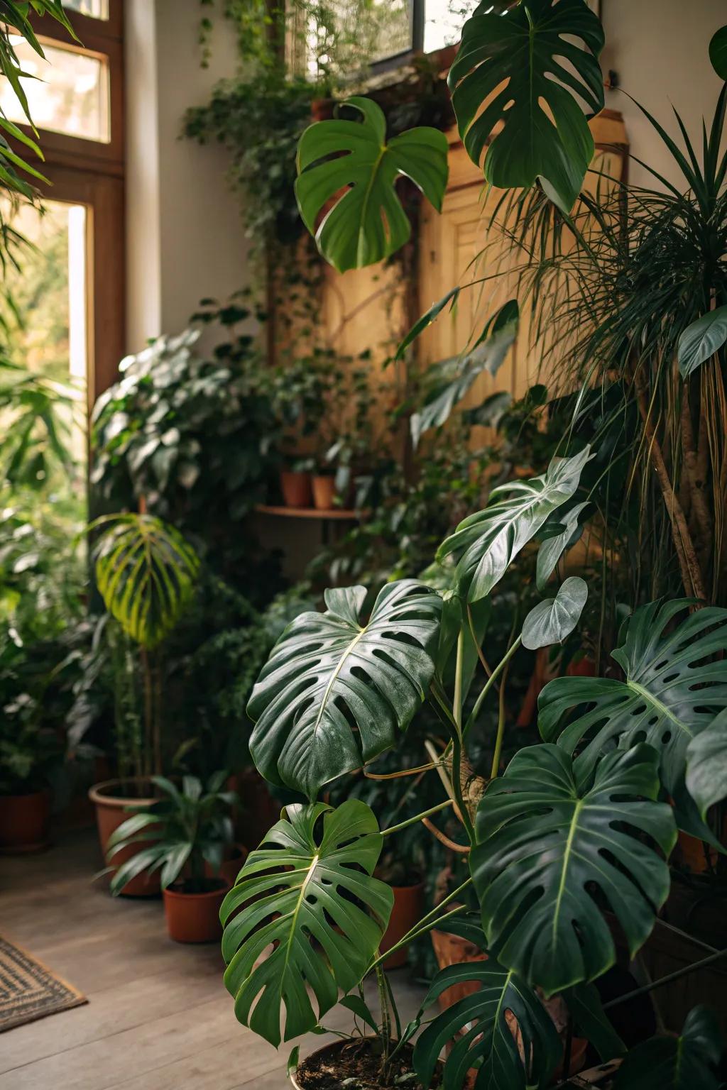 Lose yourself in the heart of your unique indoor oasis.