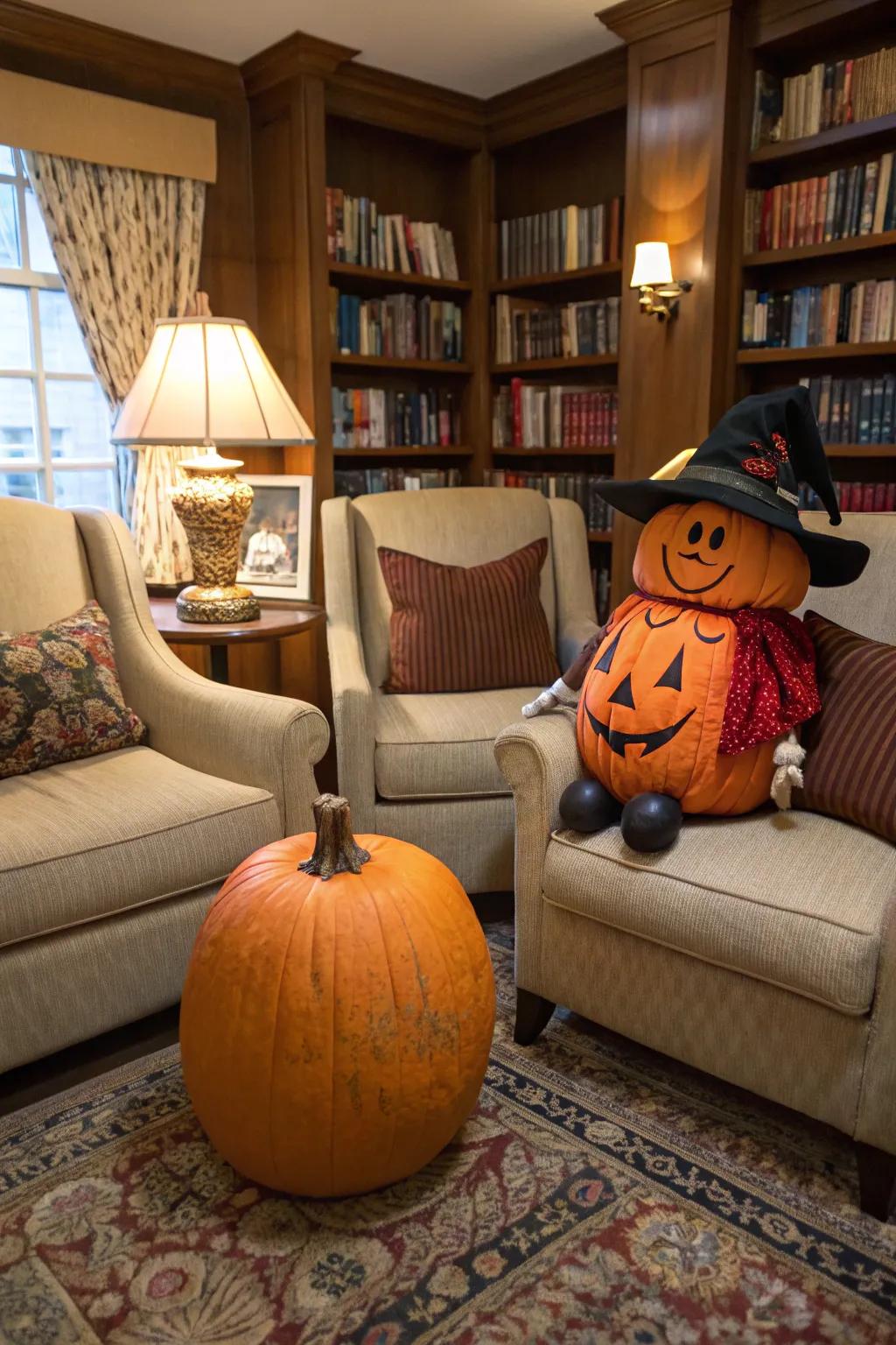 Bring your treasured storybook characters to life through a pumpkin transformation.