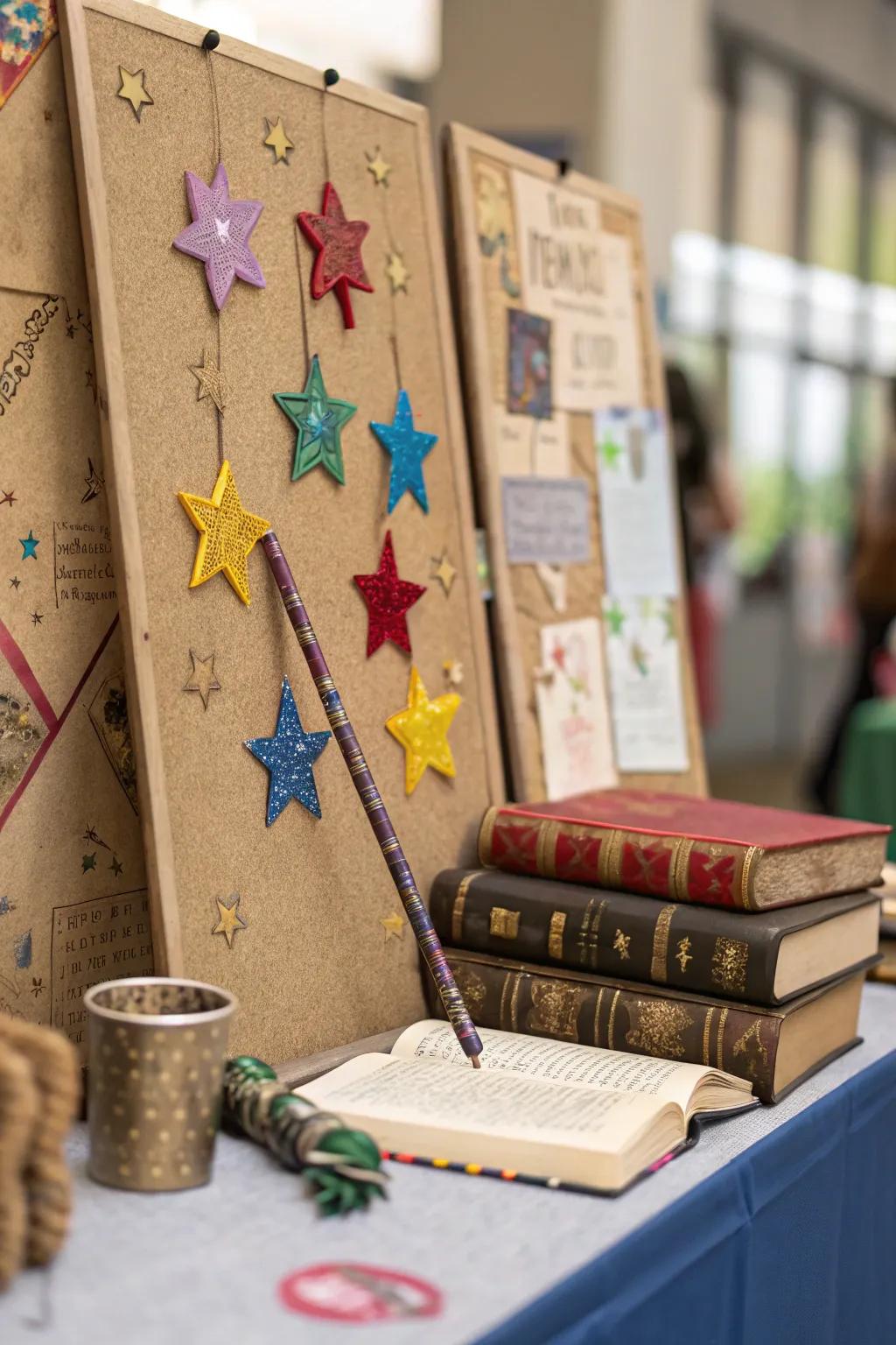 A magical reading board that beckons young minds to delve into enchanted tales.