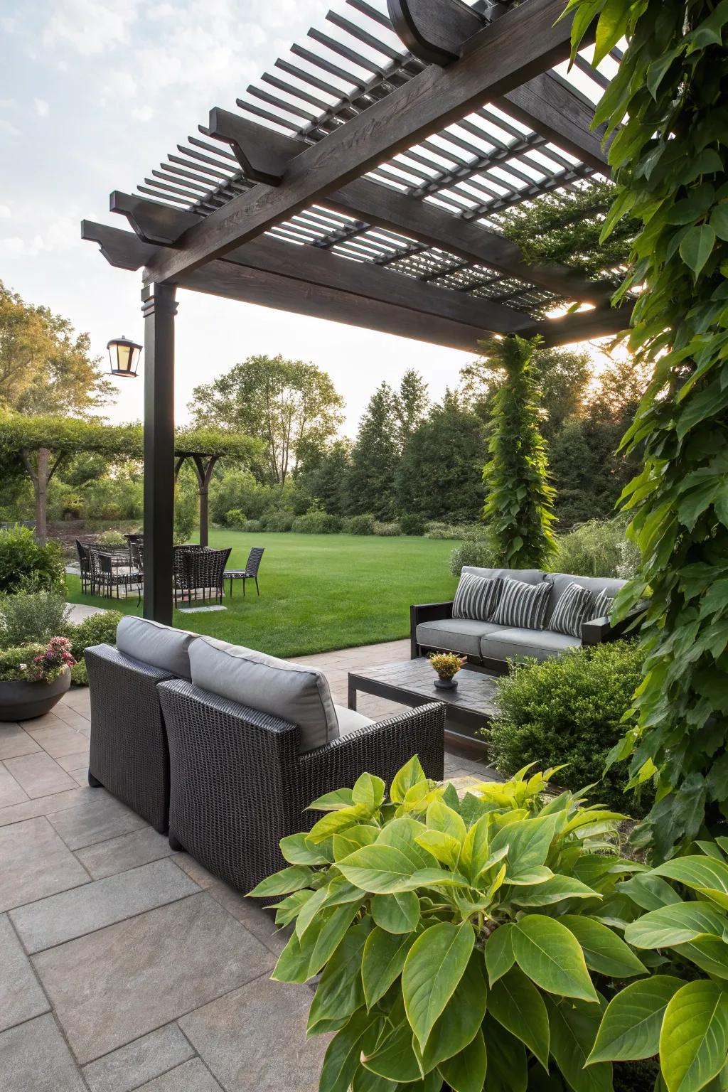 Design a peaceful outdoor space in your own backyard.