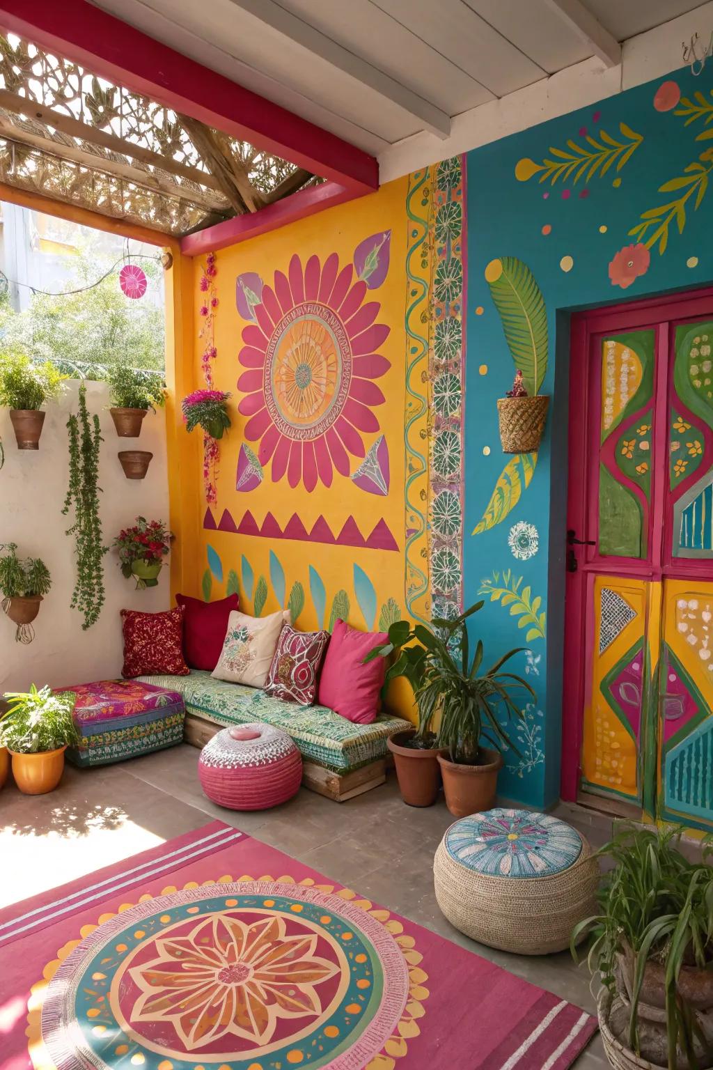 Lively colors can uplift and refresh any sensory room.