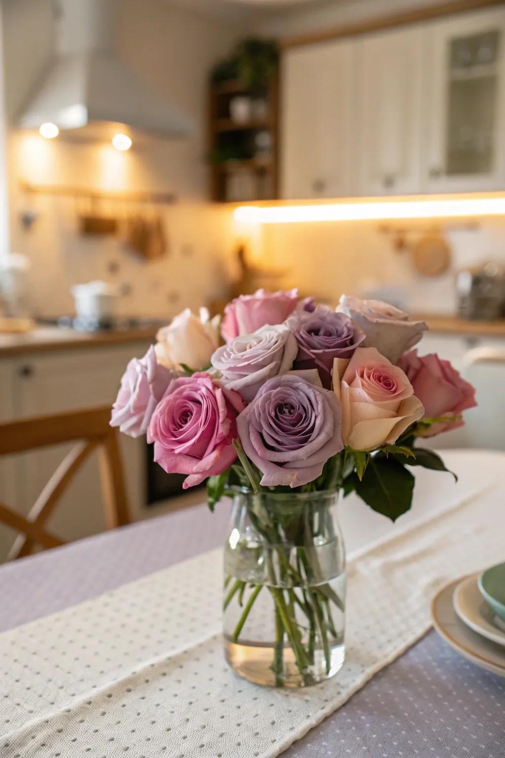A straightforward yet stylish floral design perfect for close-knit gatherings.