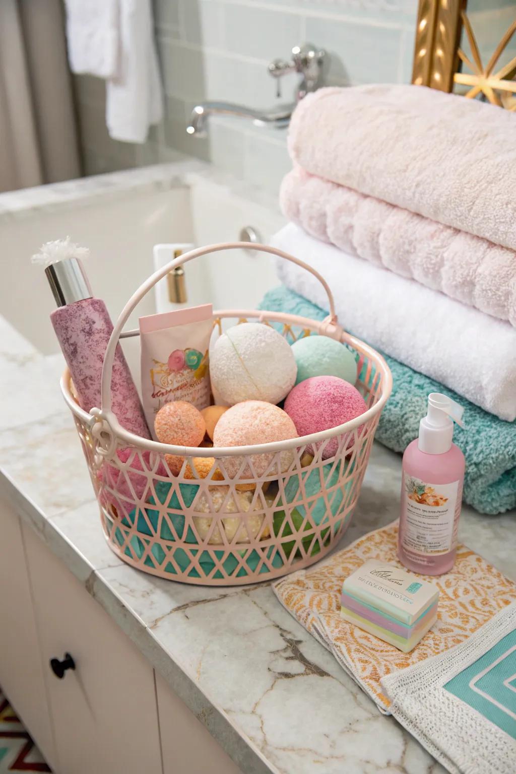 Treat your teen to self-care items in their Easter basket.