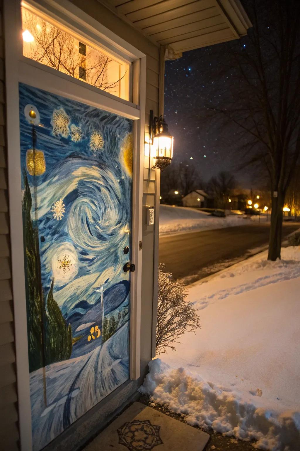 A creative twist on Van Gogh's classic, perfect for art lovers.