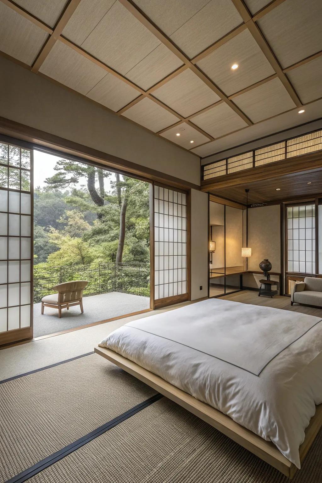 A simple approach helps foster a clear mind and a peaceful space.