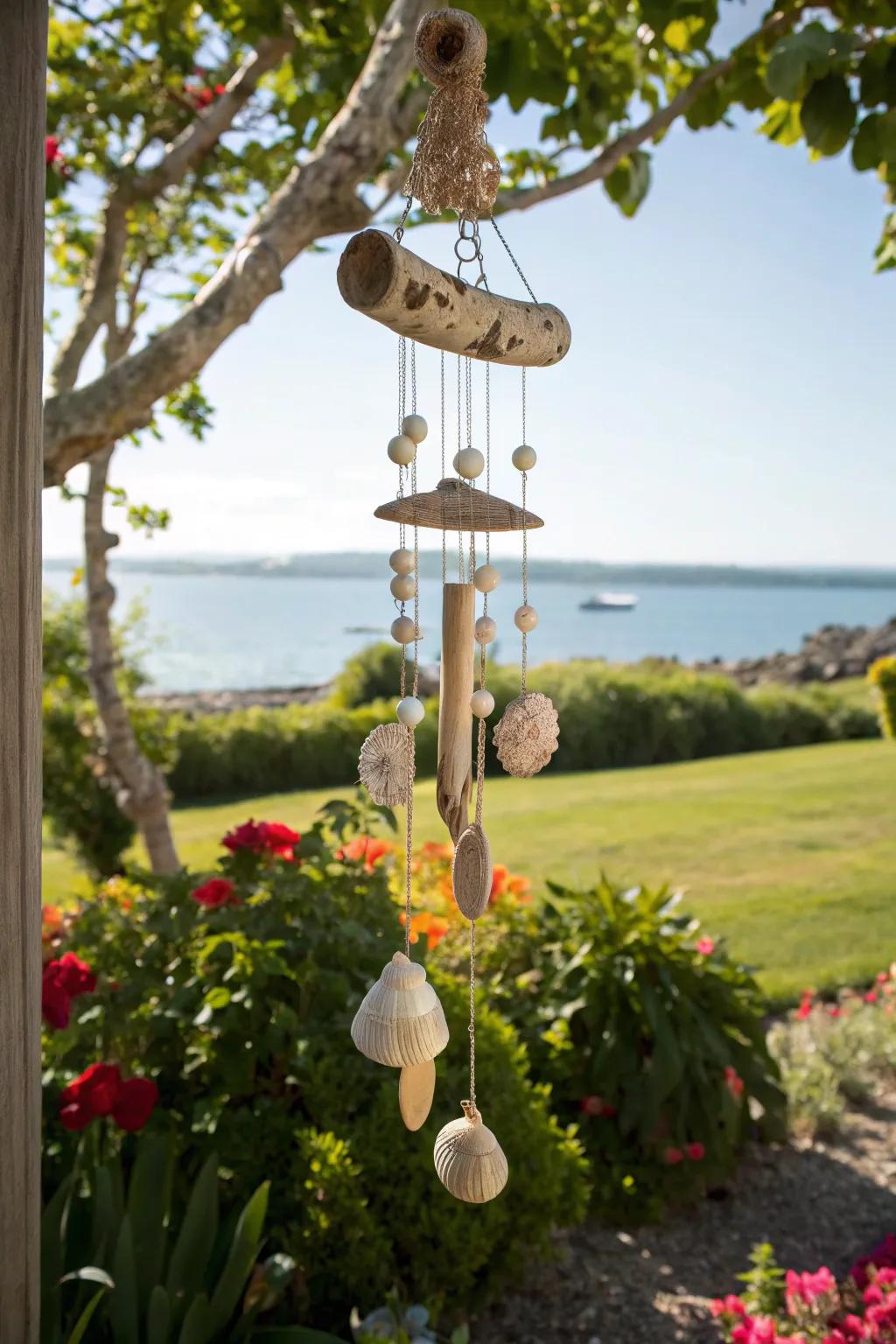 Let the soothing melodies of coastal ringers enhance your outdoor area.