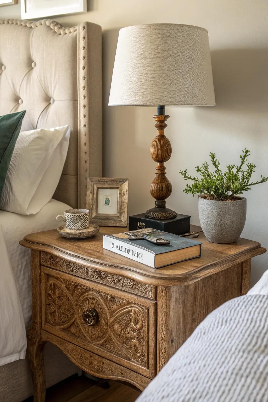 Timeless items infuse individuality and history.