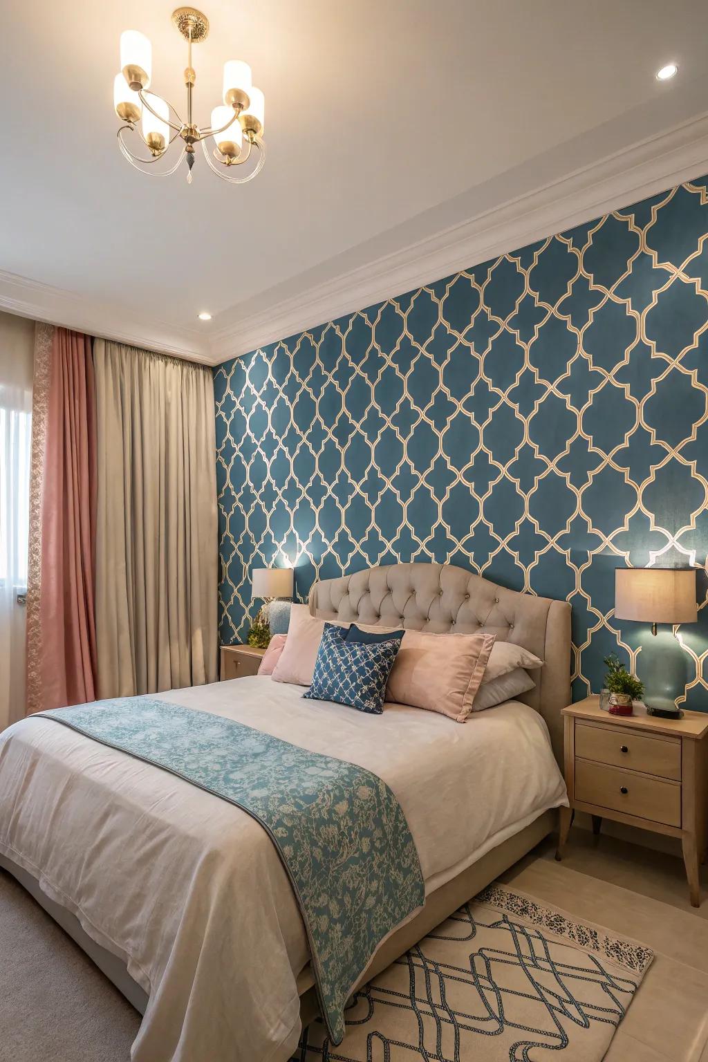The surprise element is the bold wall.
