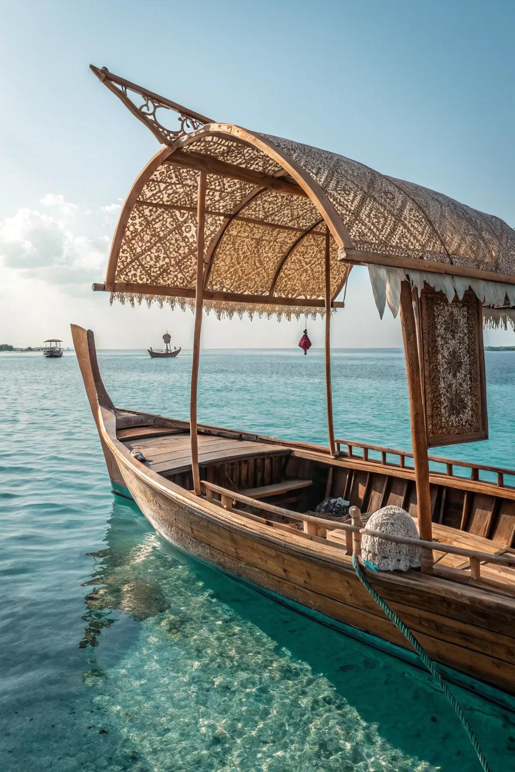 Embrace the art of shade with a floating sun shelter &ndash; where skill meets innovation on the open water.