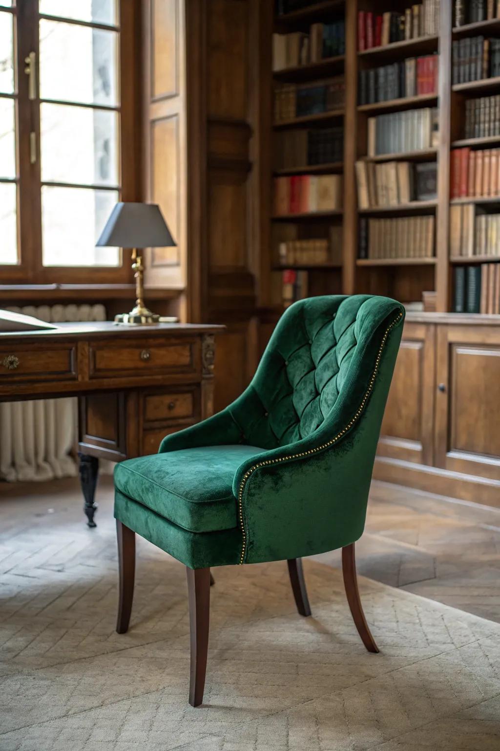 Velvet offers an opulent and sophisticated appearance.