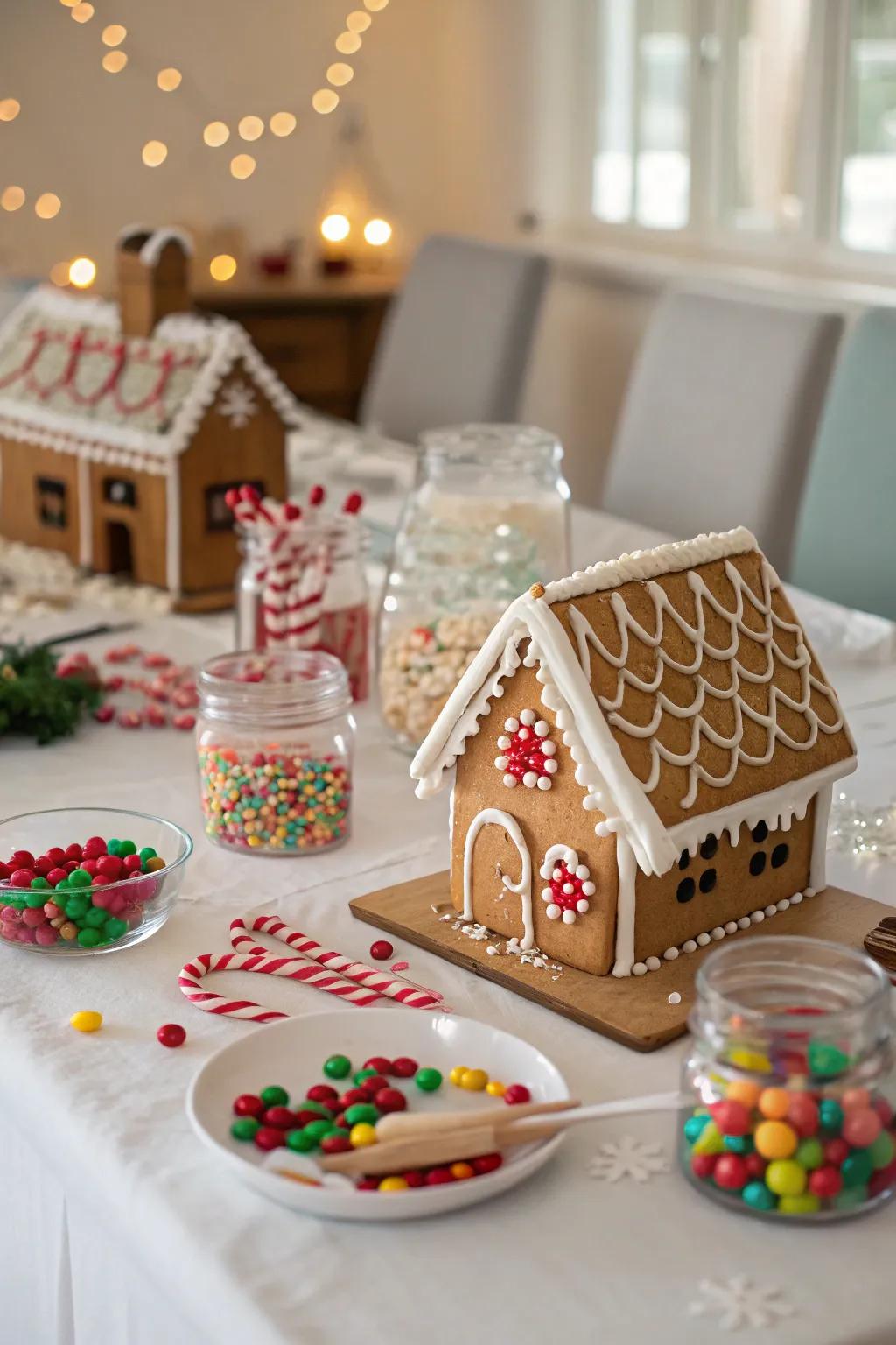 Unleash your creativity with a Gingerbread Masterpiece Showdown.