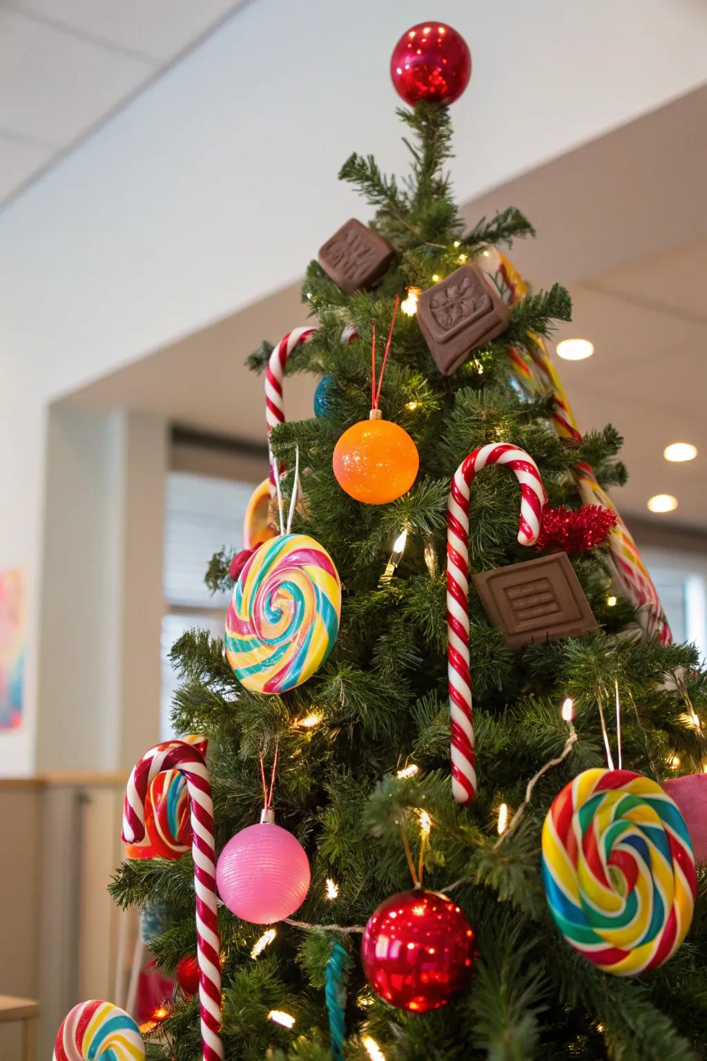 Delight with a playful sweetscape theme.