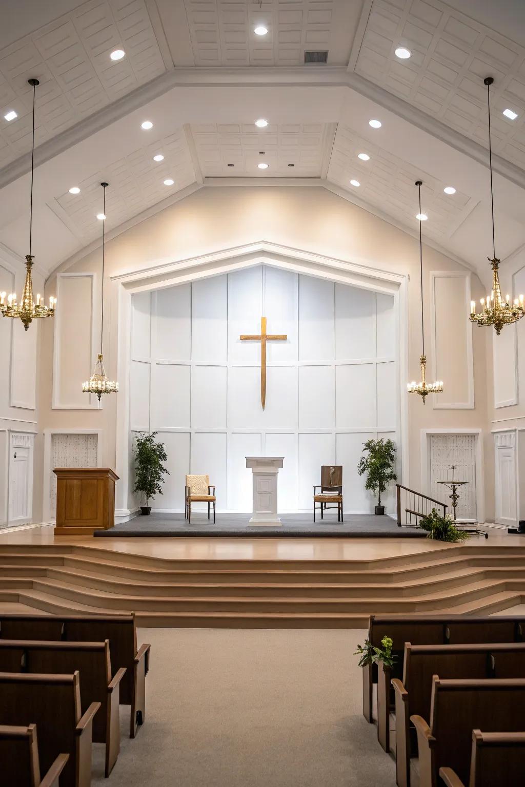 Simple layouts emphasize the message without distractions.