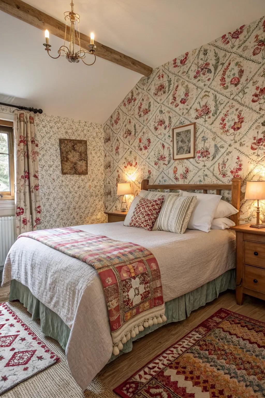 Patterns add a fun and lively touch.