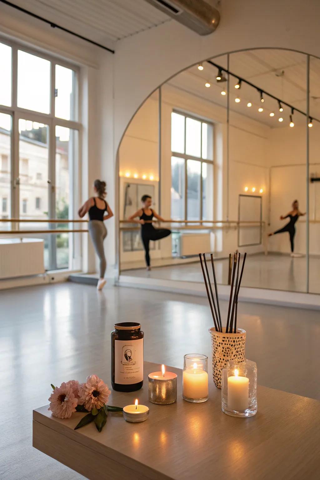 A distinct scent introduces an inviting, unique aspect.