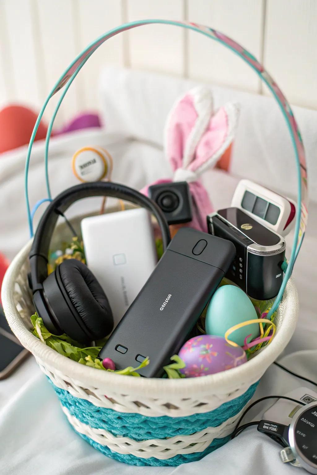 Keep devices charged and ready for use.