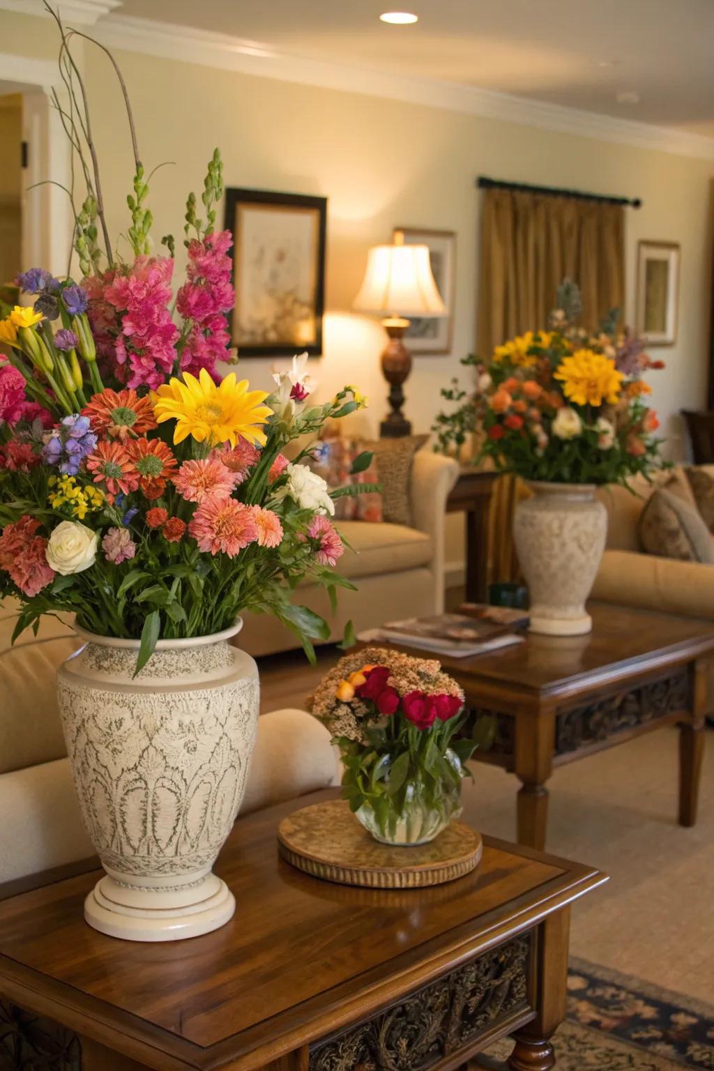 Fill your home with vibrant botanical displays.
