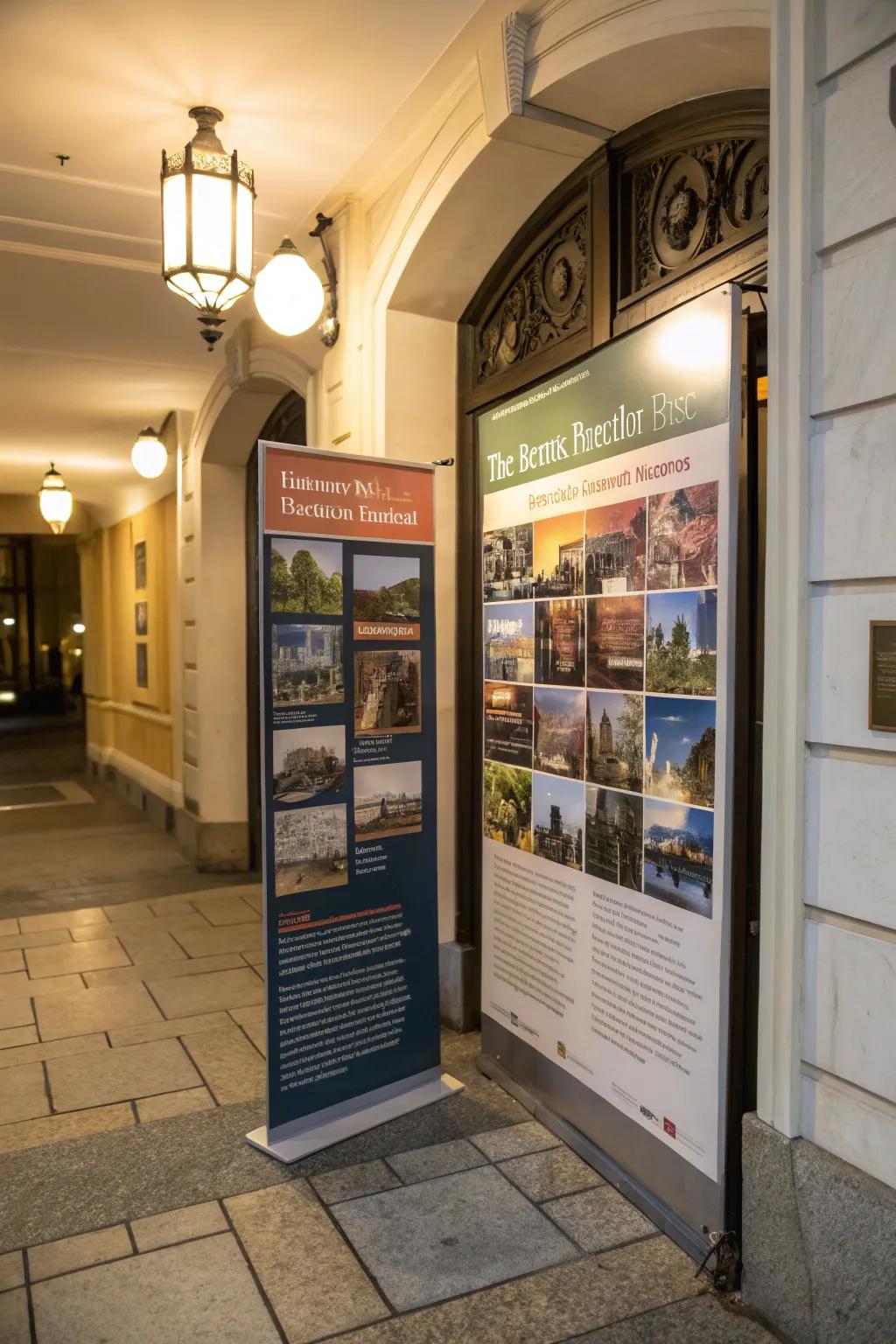 A local history board that connects the past to your home in a personal way.