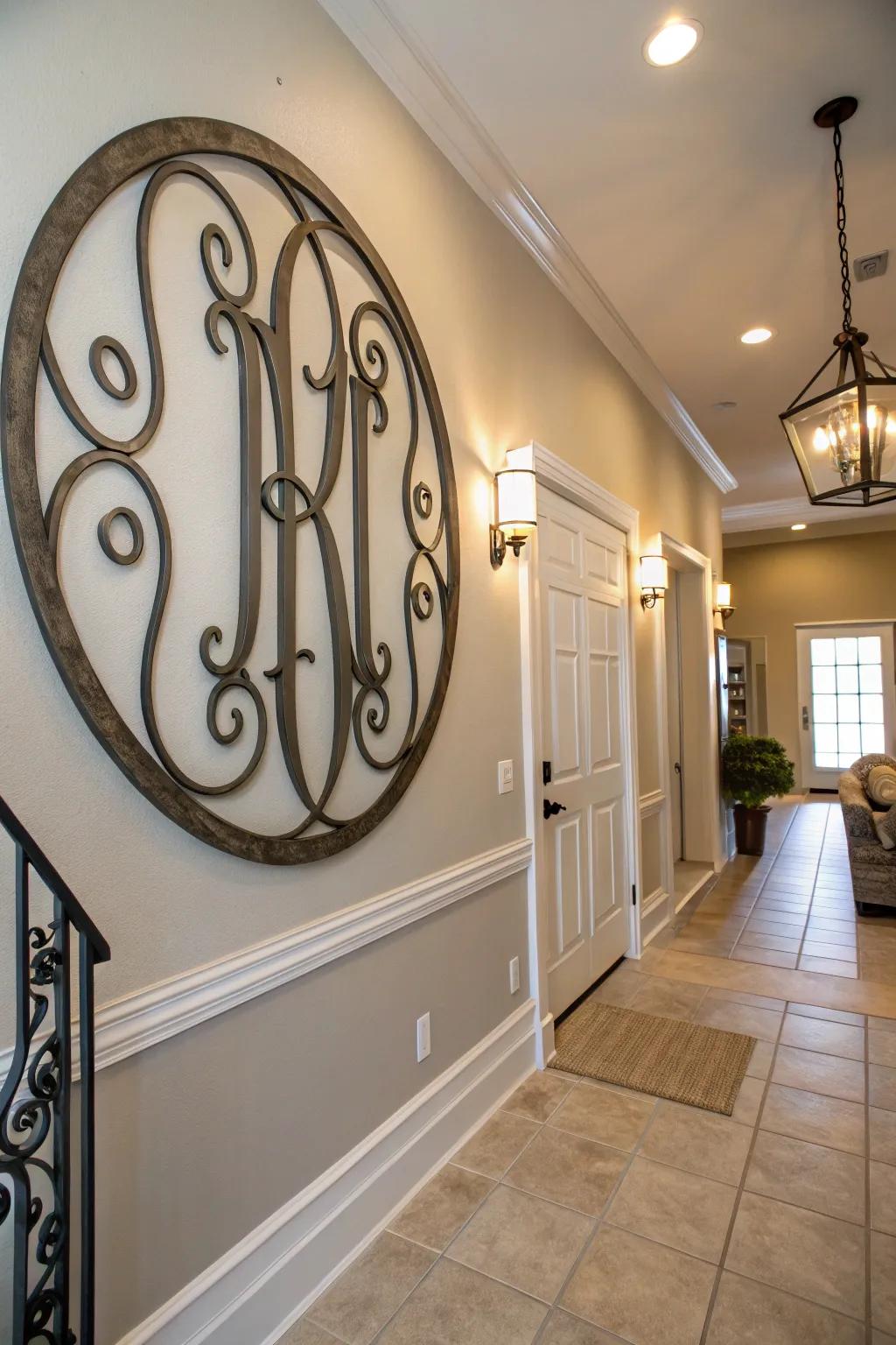 Metal letter signs offer durability and sophistication.