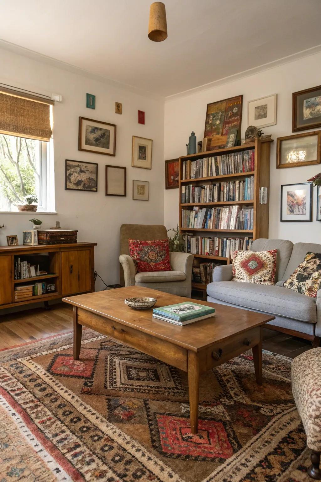 Vintage styles contribute individuality and an element of nostalgia.
