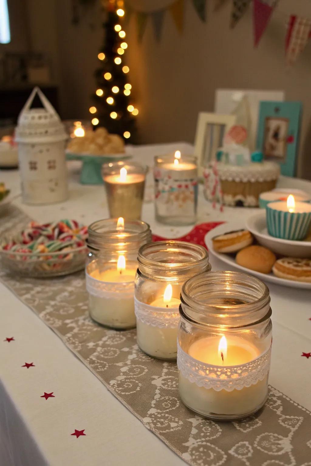 Upcycled decor incorporates beauty and eco-friendliness into your event.