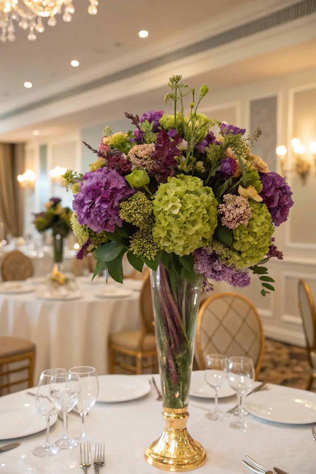 Brighten any space with colorful blossom arrangements.
