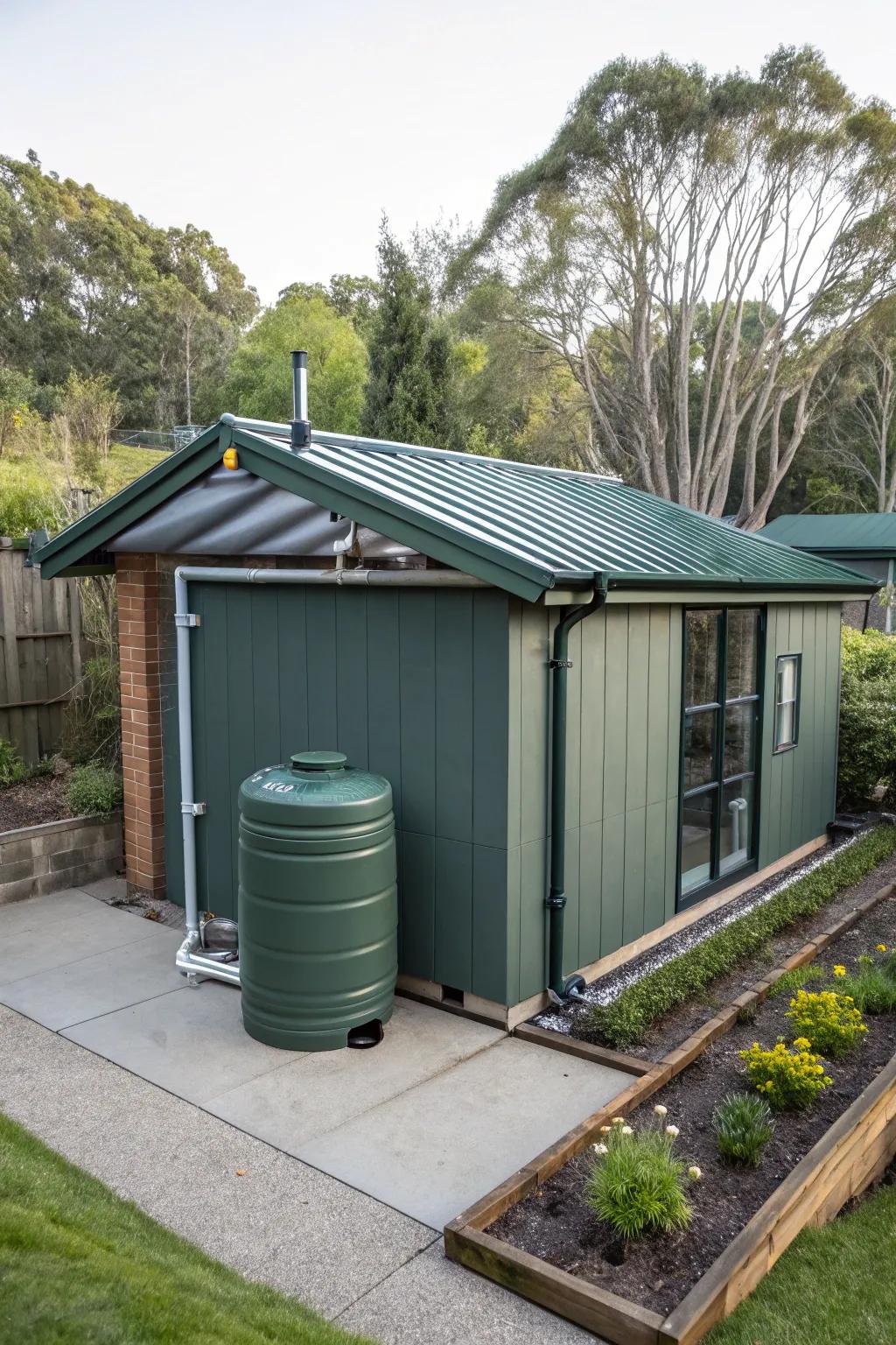 Eco-friendly features enhance both sustainability and aesthetics.