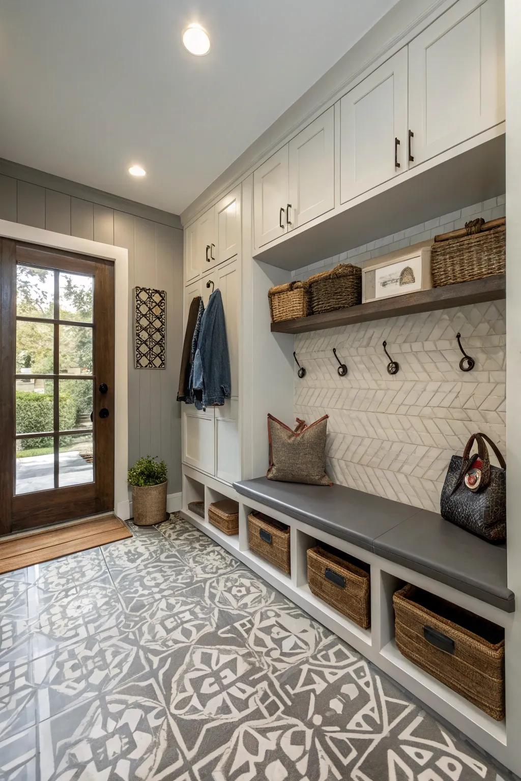 Geomagnetic tiles offer endless design possibilities and easy customization.