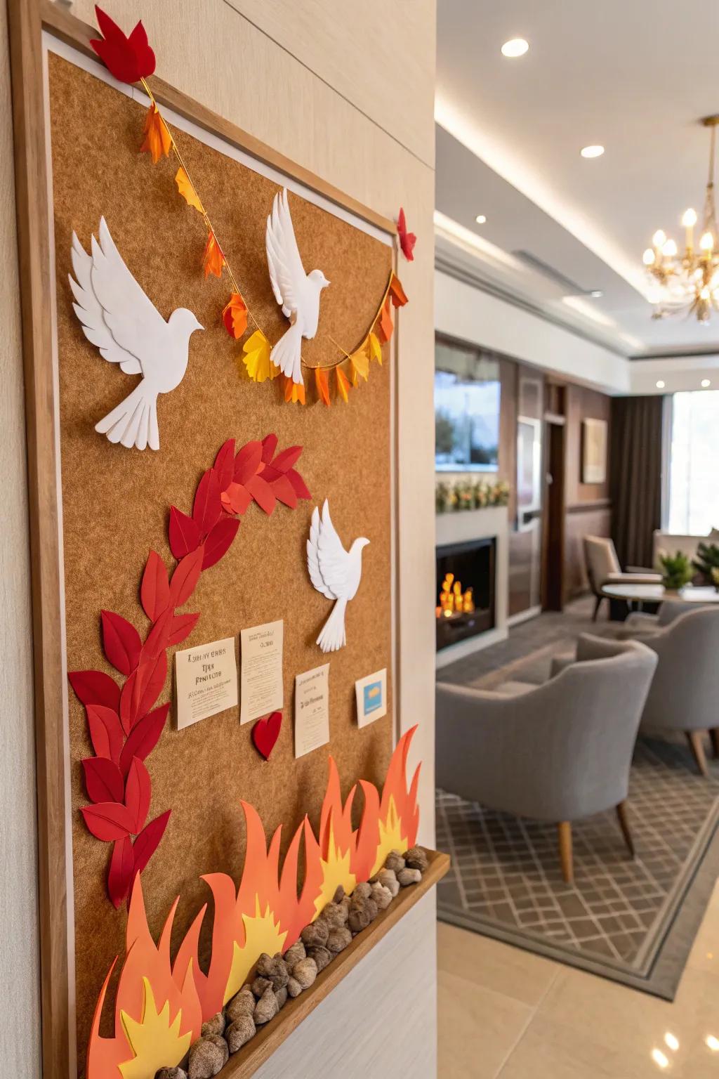 Tactile and interesting elements are added by 3D elements.