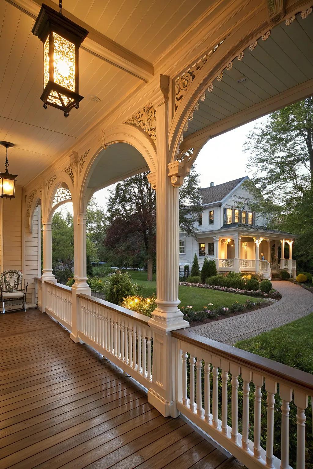 Curved trim aspects add a hint of sophistication.