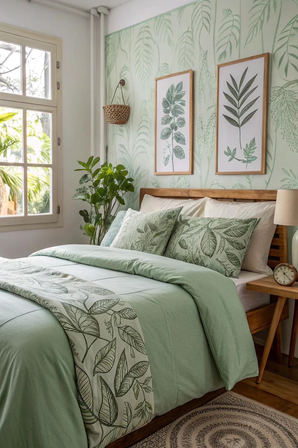 Refresh your space with nature-inspired prints.