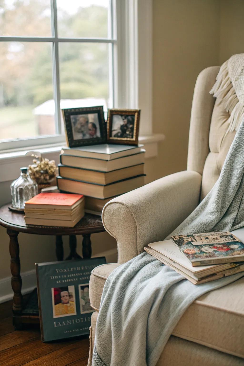 Personalized touches make your area unique.