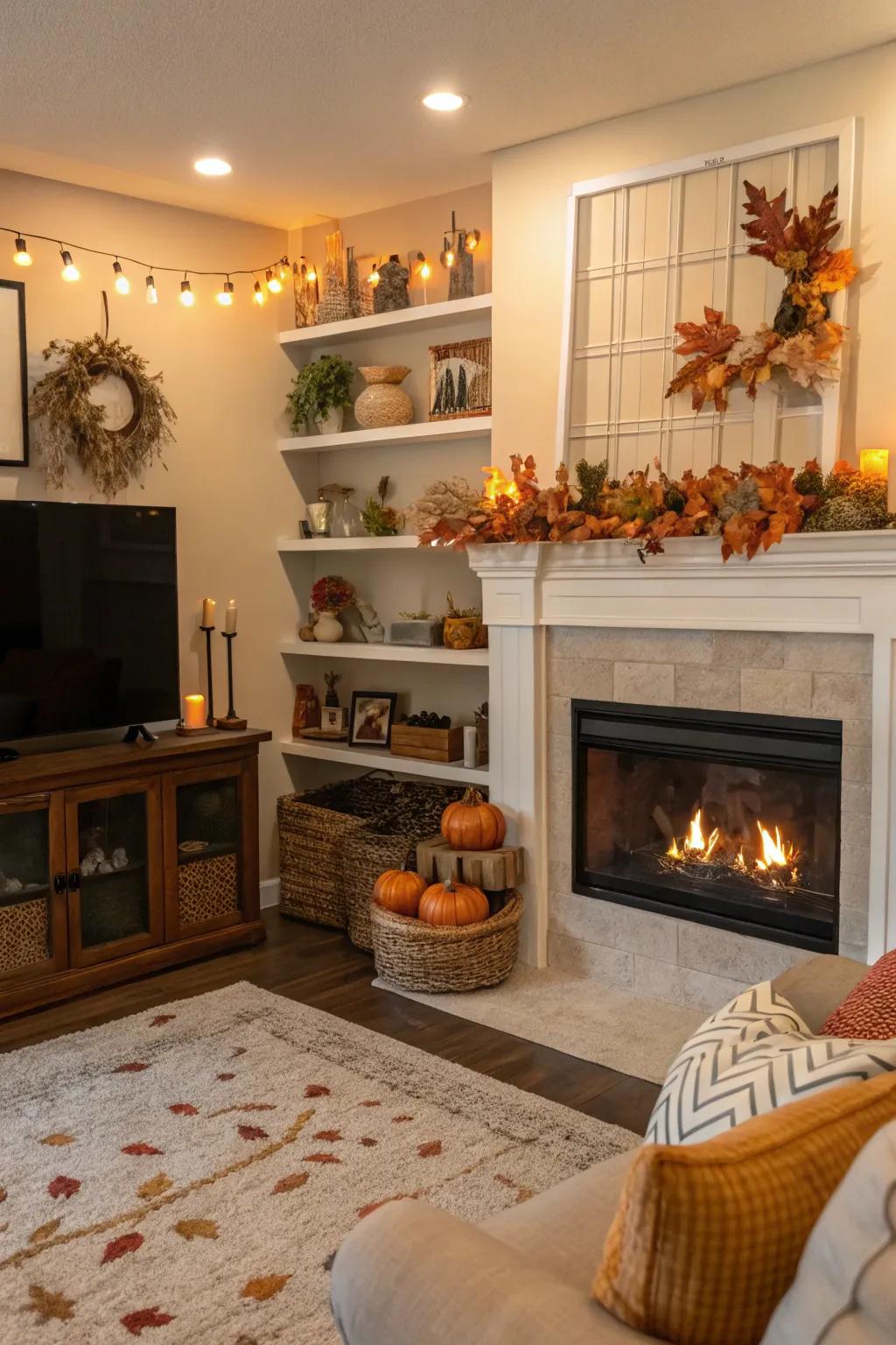 Themed design keeps the shelves feeling current and fresh.