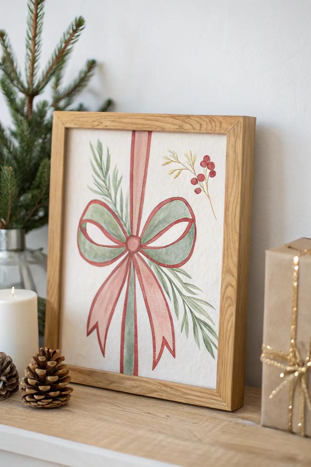 Celebrate the season through handcrafted festive art, radiating simplicity and elegance.