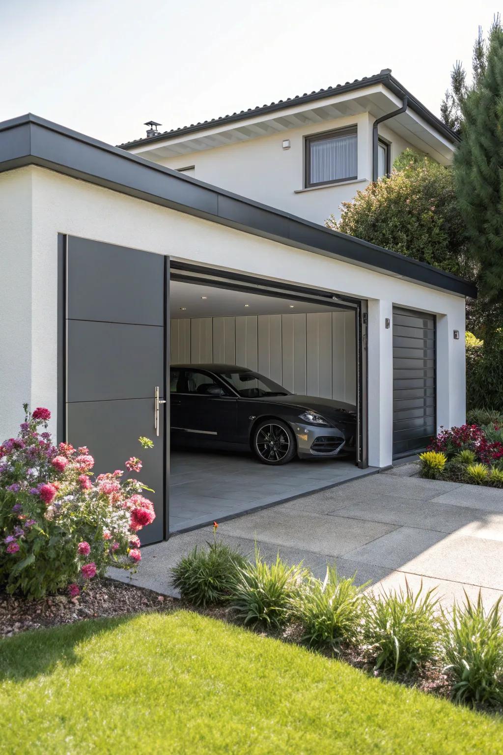 Make your house look better with a great garage door.