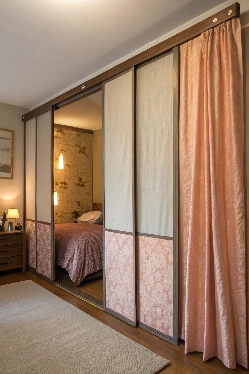 Soft textile panels delivering a warm, cozy feel.