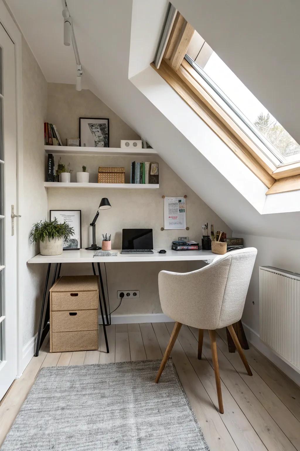 Adopting minimalism for a tranquil workspace